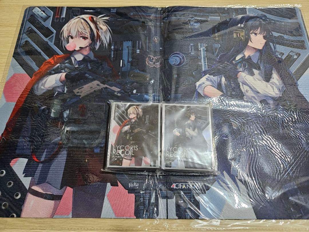 EATOS スリーブ プレイマット リコリスリコイル 武装少女 セット