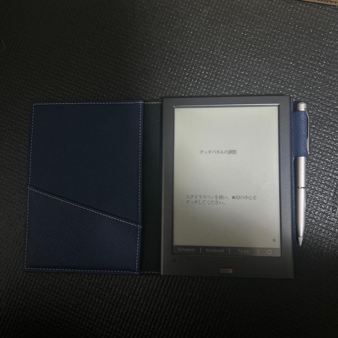 ぱ*る様 シャープ 電子ノート WG-PN1 手帳機能付き 電子ペーパーディスプ