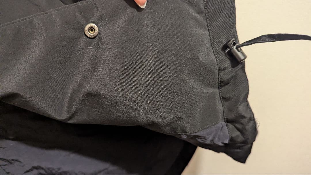 ジャケット・アウター Aton TECHNO COTTON PADDED VEST BLACK