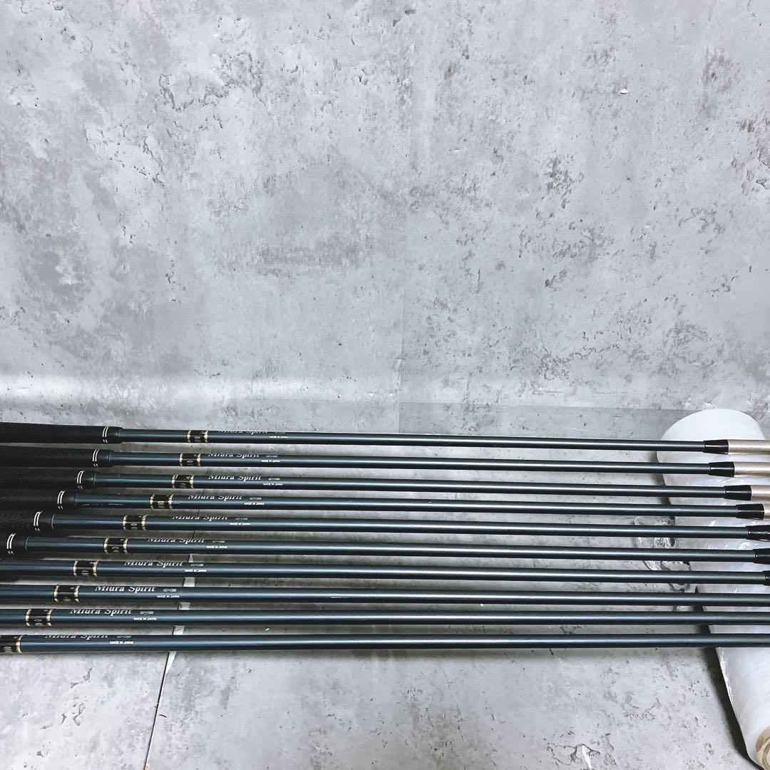 【希少】 ゴルフスタジオ Miura Spirit 三浦技研 アイアンセット