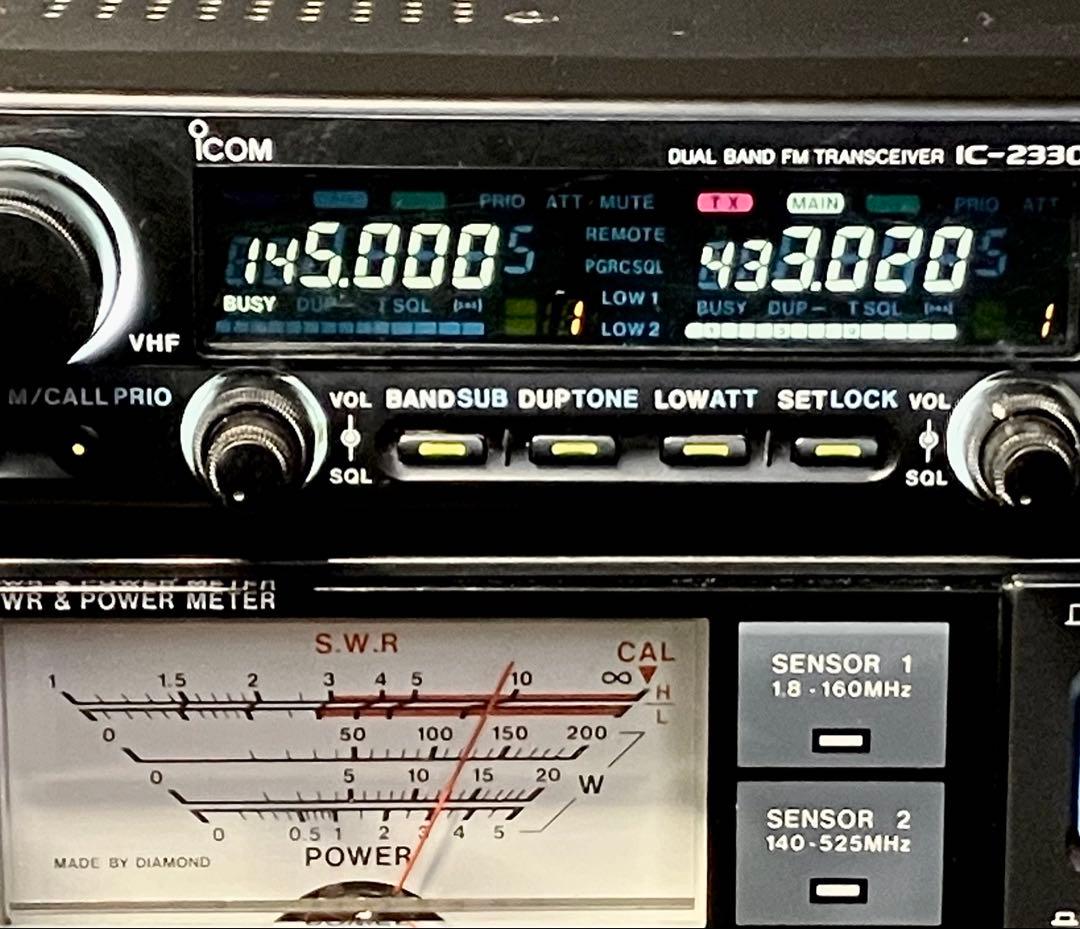 ICOM IC-2330 10w UV アマチュア無線機 アマチュア無線