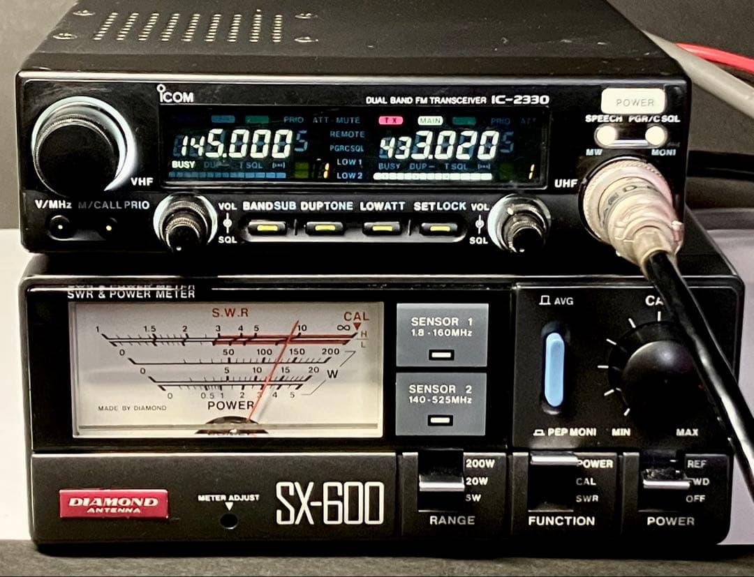 ICOM IC-2330 10w UV アマチュア無線機 アマチュア無線