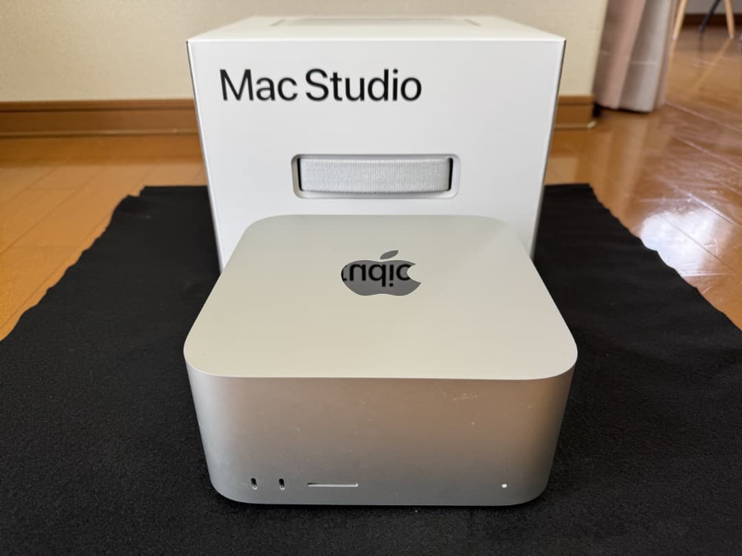 MacStudio M1 Max 64GB/512GB 24コアGPU
