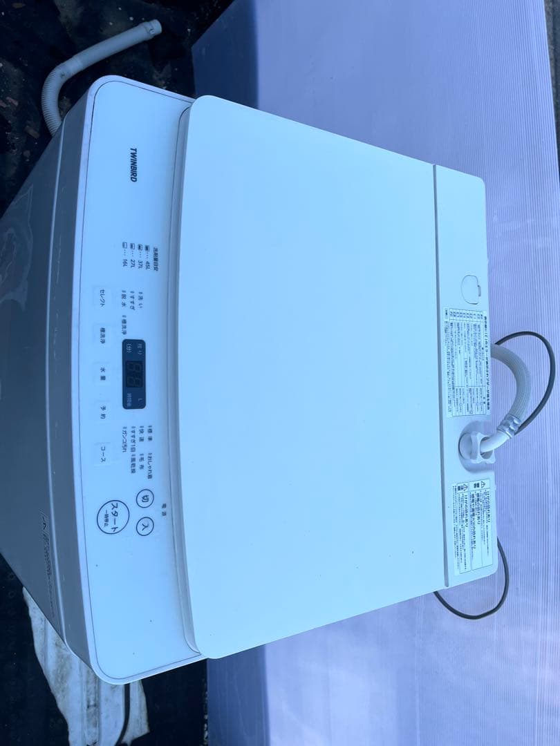 引取・寝屋川市内無料配送❗️23年製 5.5kg美品「WM-EC55」ツインバード