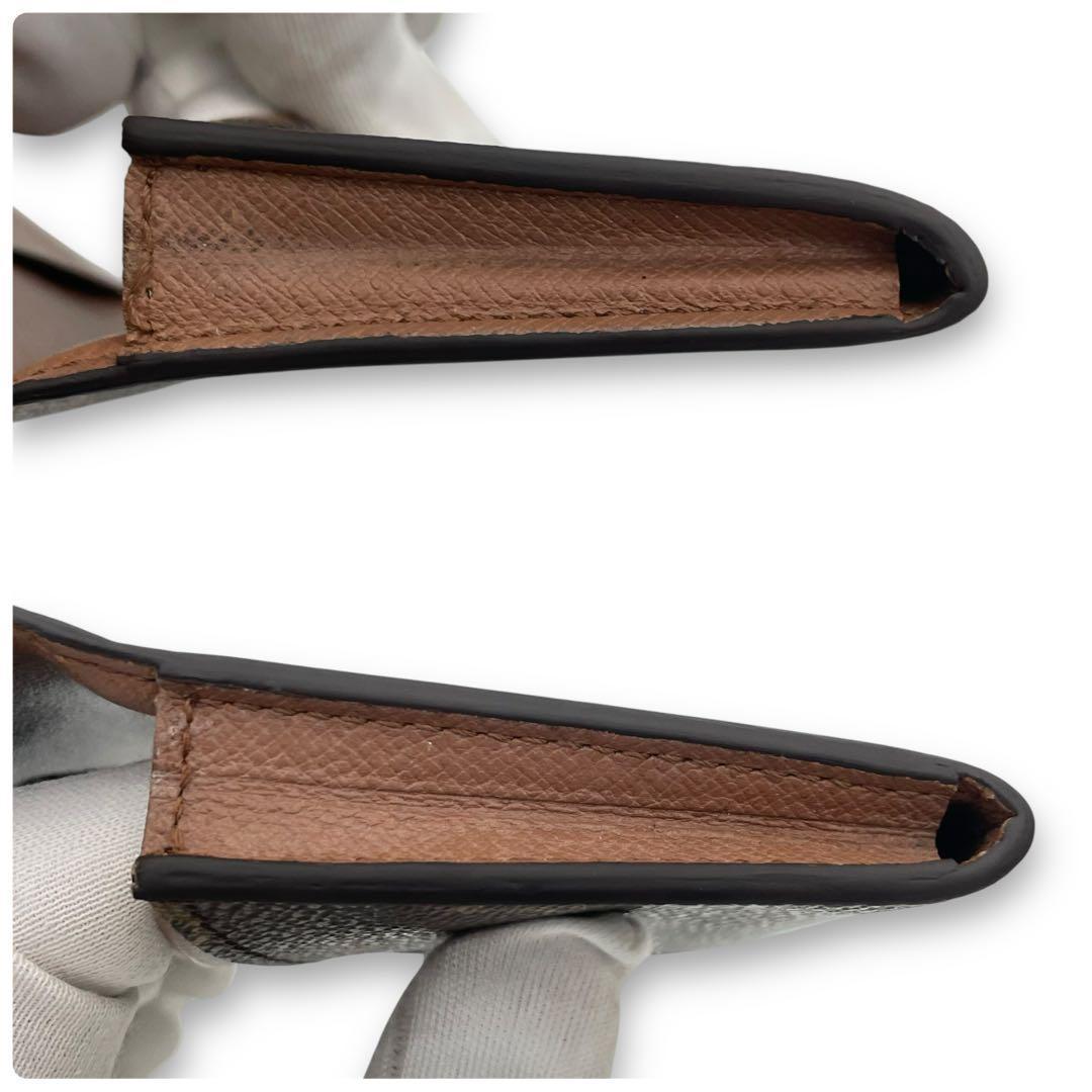 ルイヴィトン カードケース 名刺入れ モノグラム 茶 ブラウン アンヴェロップ