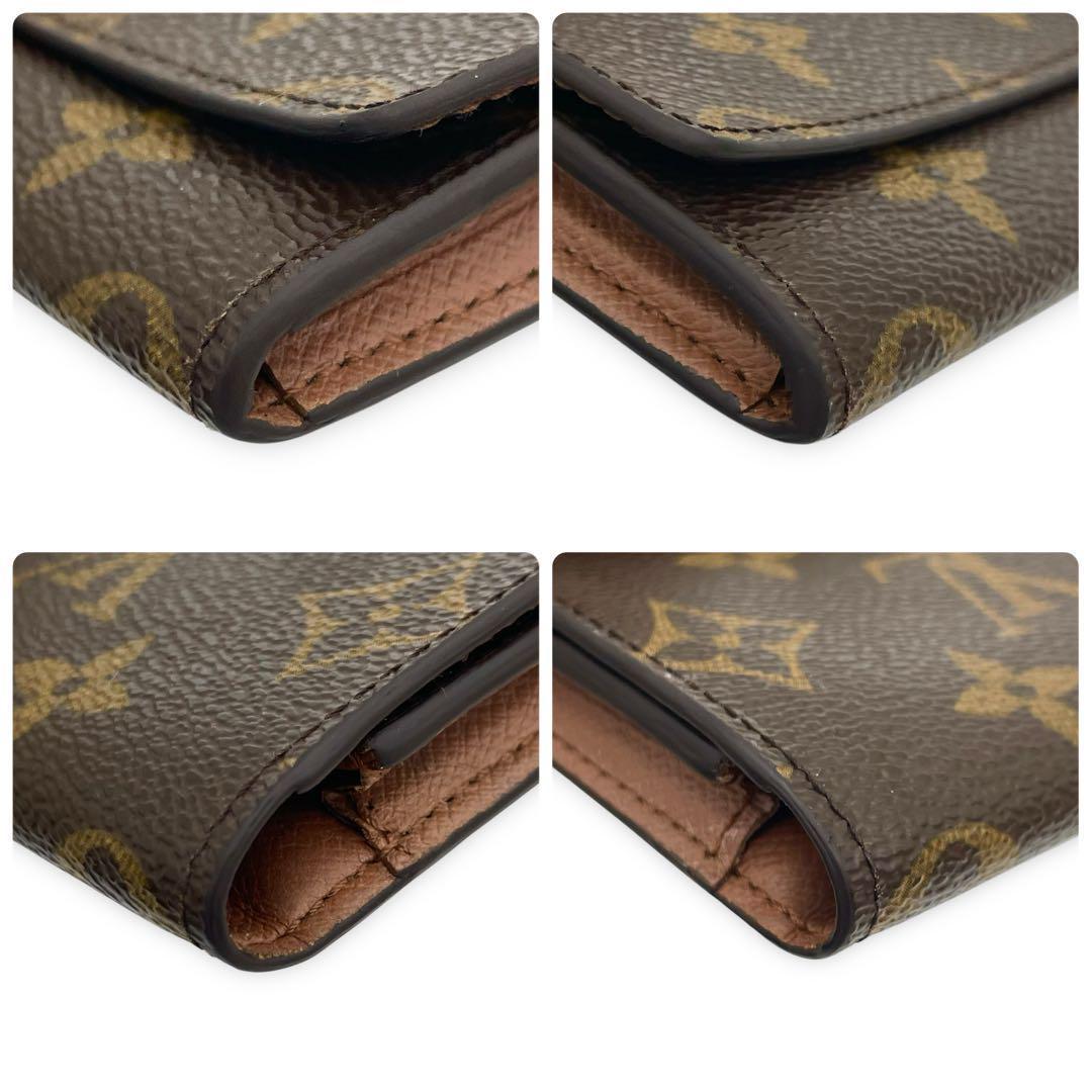 ルイヴィトン カードケース 名刺入れ モノグラム 茶 ブラウン アンヴェロップ