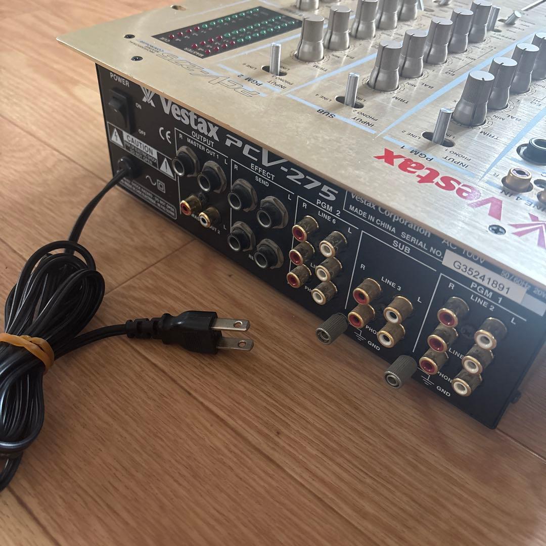 Vestax DJミキサー 4チャンネル