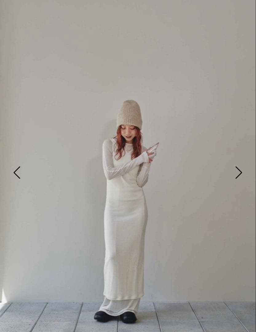 komodo⭐︎プロフィールご覧下さいLayeredSheerDress