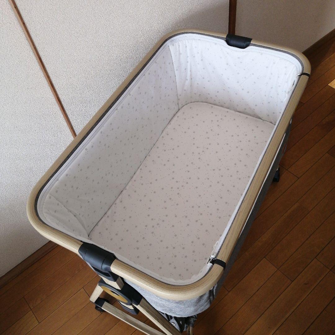 HZDМJ　ベビーベッド　折畳み　添い寝