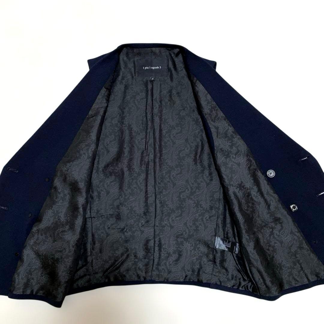 1piu1uguale3 CRAZY RIB GILETジレベストネイビーⅣ