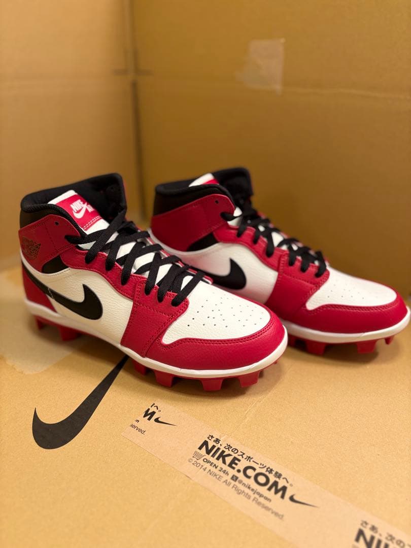NIKE スパイク AJ1 シカゴ
