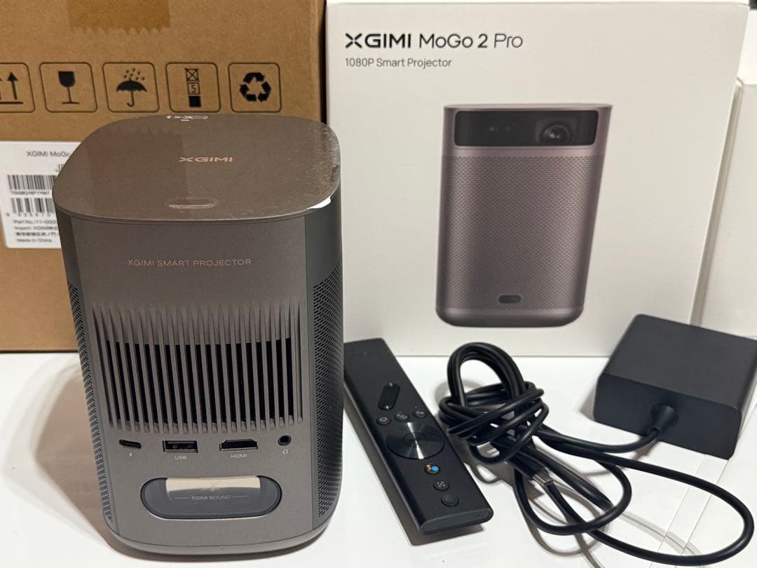 XGIMI MoGo 2 Pro プロジェクター 小型 未開封純正スタンド付き