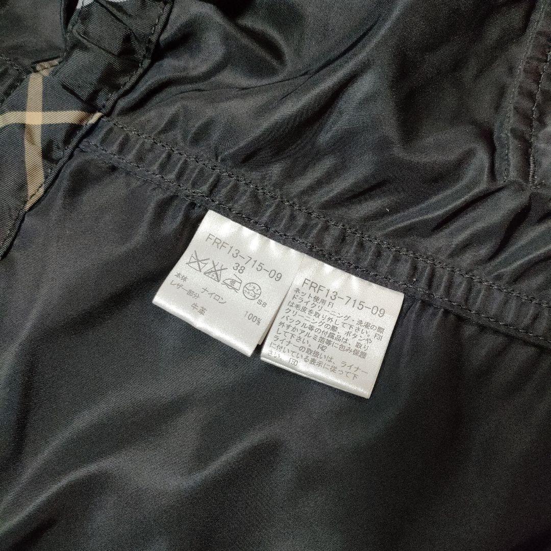 美品✨️バーバリー ブルーレーベル モッズコート Мサイズ 2way ブラック