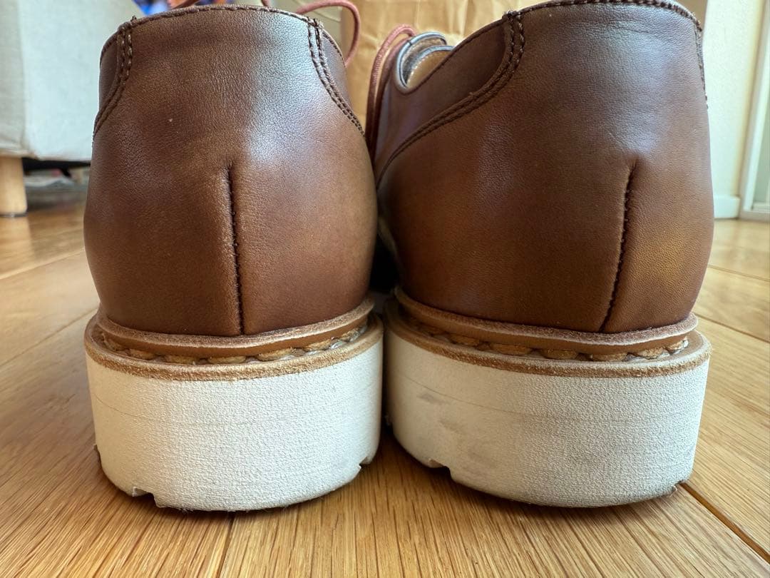 paraboot パラブーツ　シャンボード　キャメル×ホワイト