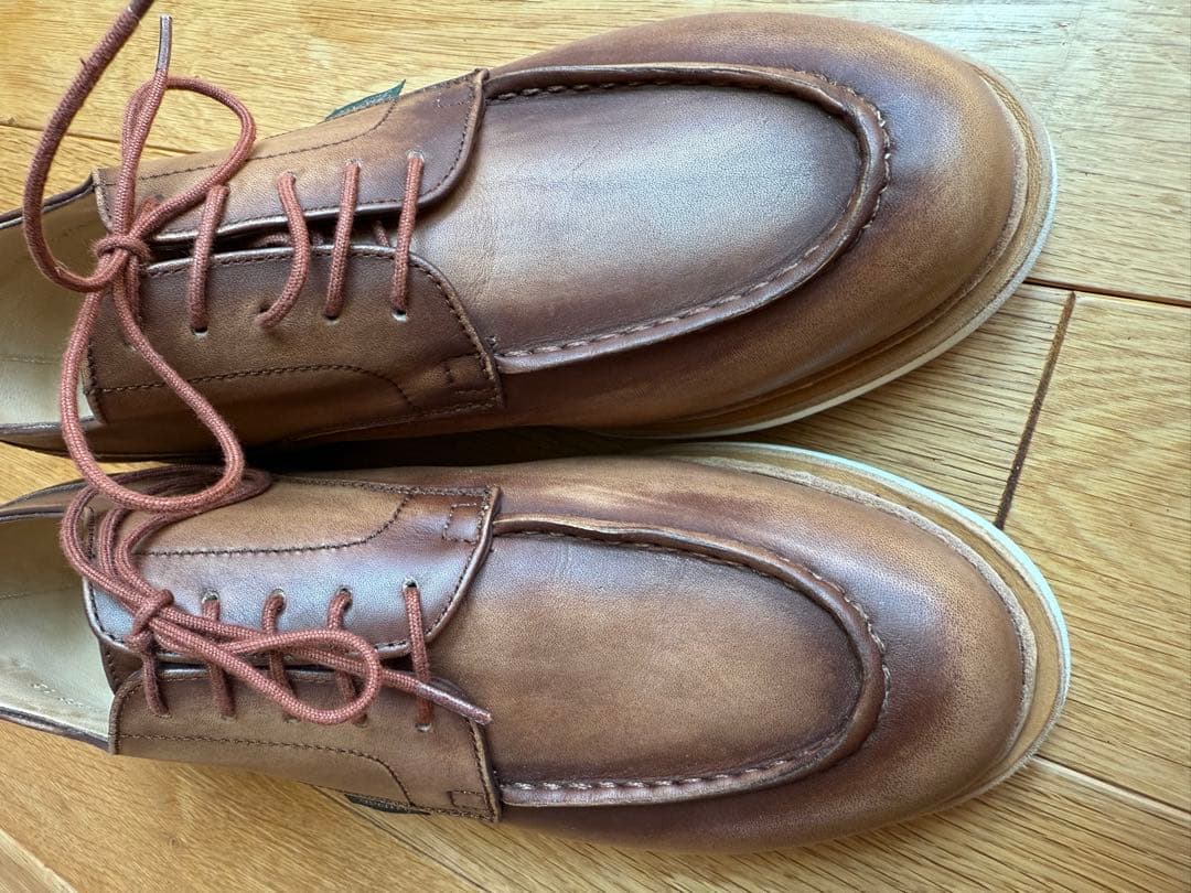 paraboot パラブーツ　シャンボード　キャメル×ホワイト