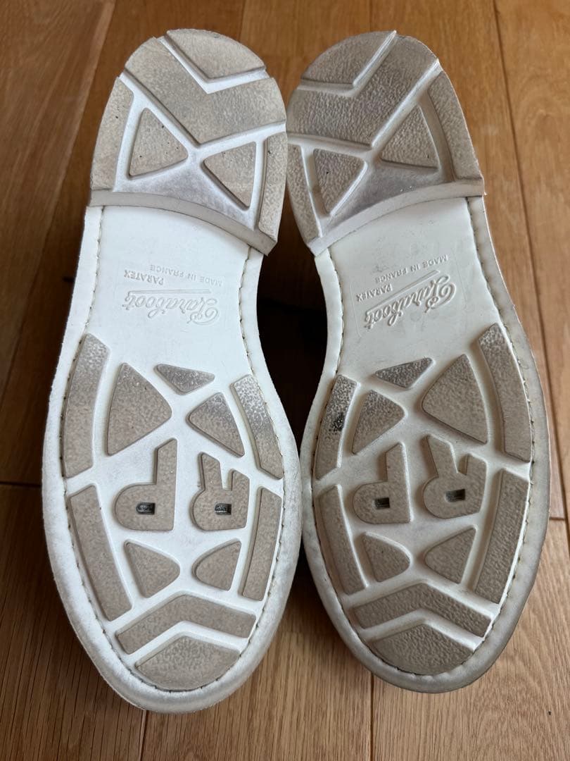 paraboot パラブーツ　シャンボード　キャメル×ホワイト