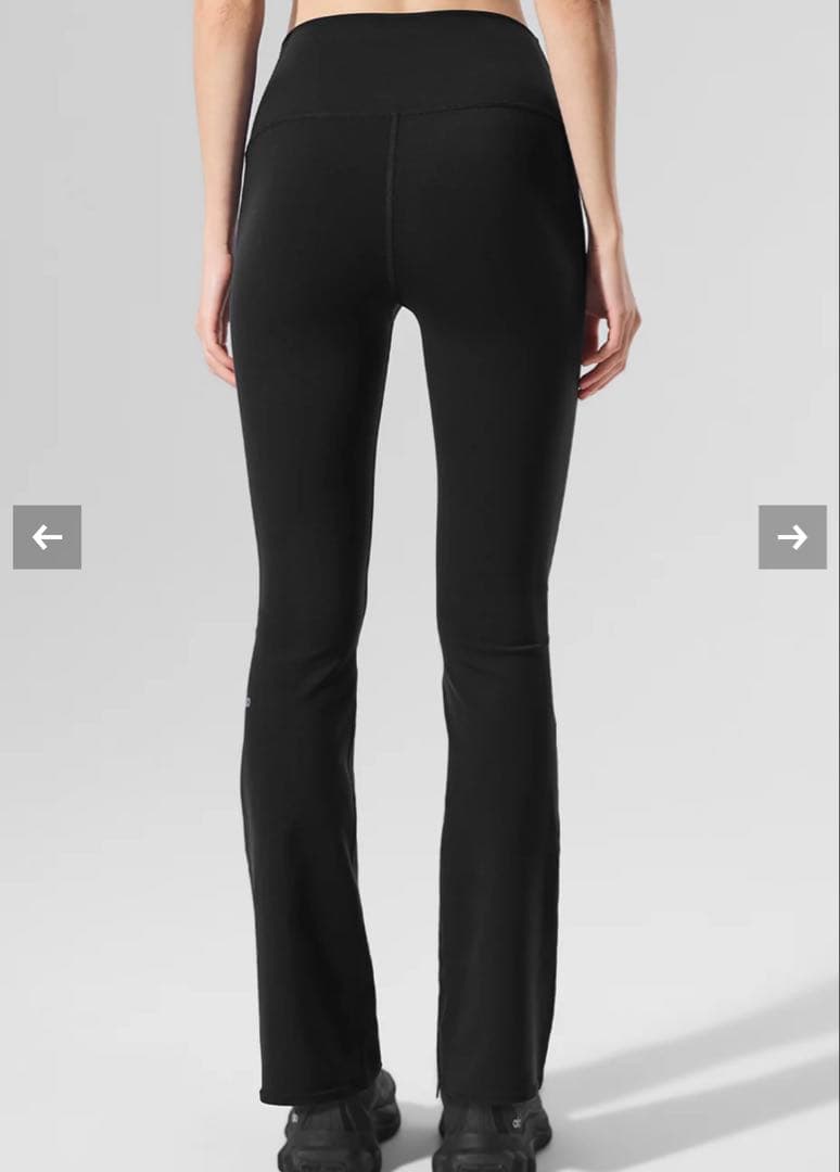 パンツ alo AirbrushHigh-Waist7/8BootcutLegging