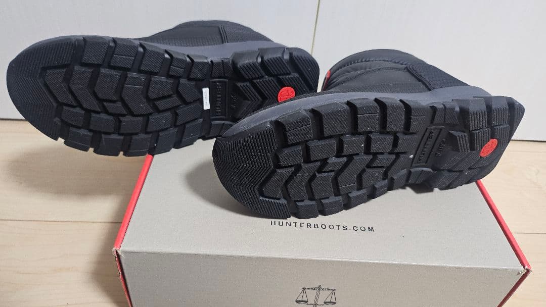 美品　HUNTER スノーブーツ 23cm UK4 36　レインブーツ