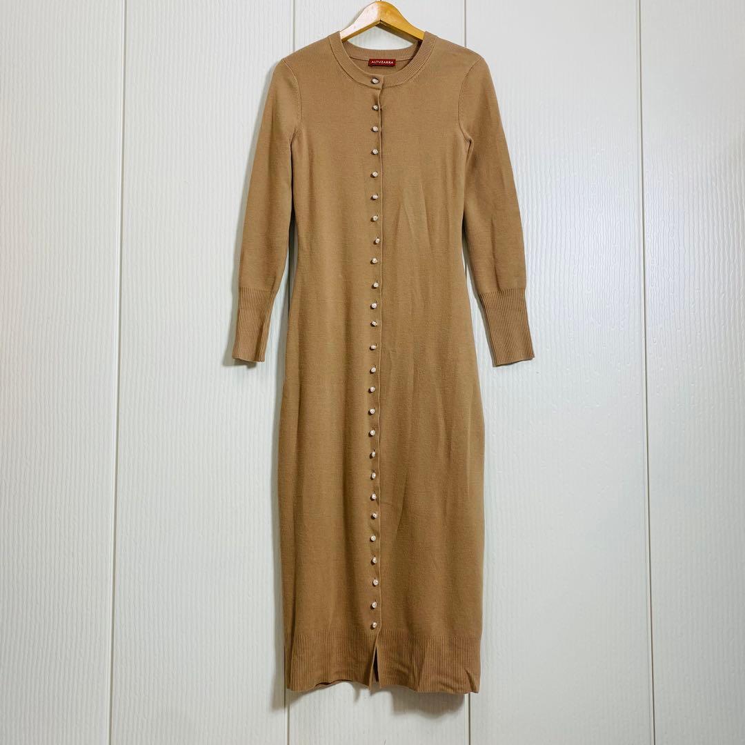 専用 ALTUZARRA パール装飾 ニットワンピース カーディガン セット