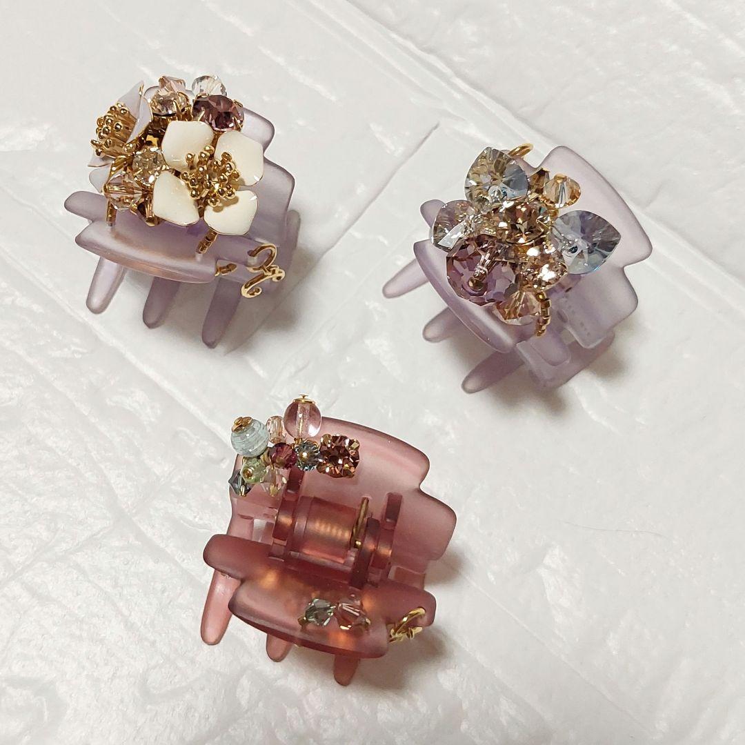 新品★コンプレックスビズ　クリップ中3個セット★アッカ