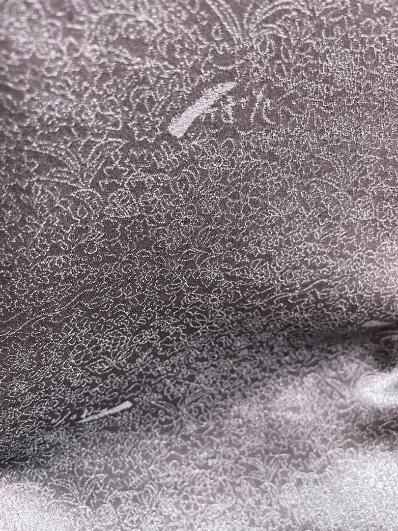 久保田一竹 大変珍しい真綿紬地 幻の辻が花 紋なし