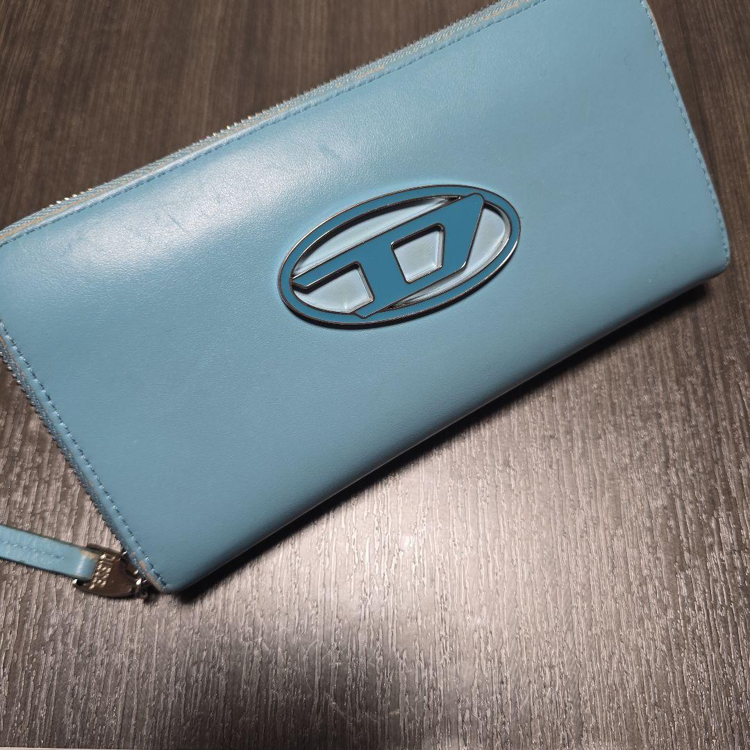 DIESEL 長財布　人気色★ブルー