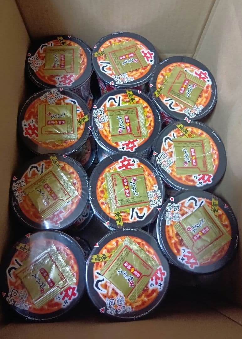 日清 辛みそきん カップラーメン 22個セット　新品・未開封