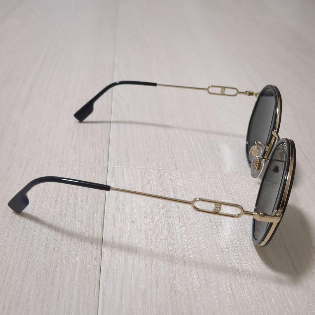 【美品】BURBERRY/バーバリー BE3127D ラウンド サングラス