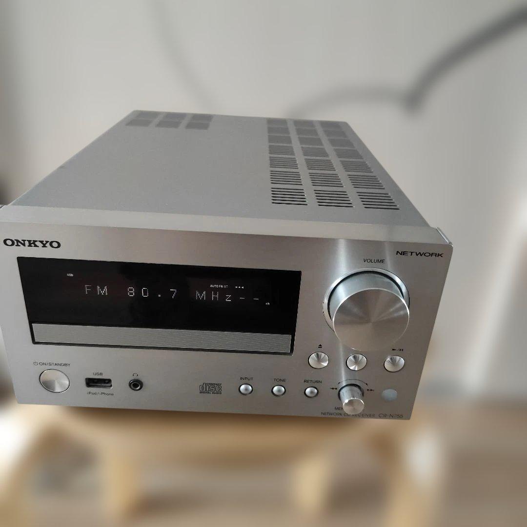 ONKYO CR-N755 ネットワークCDレシーバー　レモコンはなく