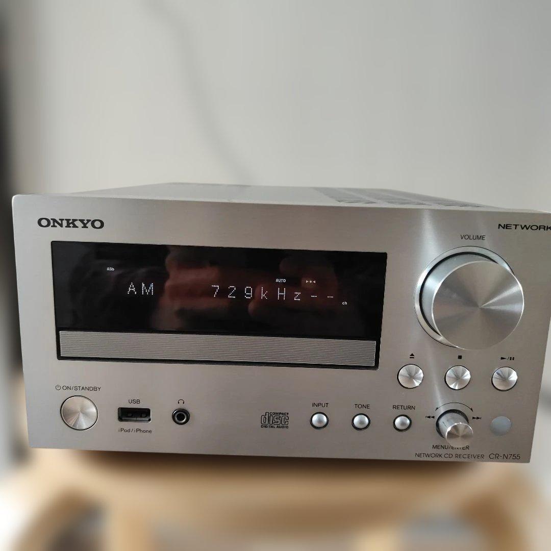 ONKYO CR-N755 ネットワークCDレシーバー　レモコンはなく