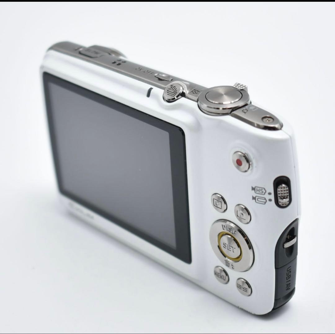 コンデジCASIOEXILIM EX-FS10ホワイト EX-FS10WE