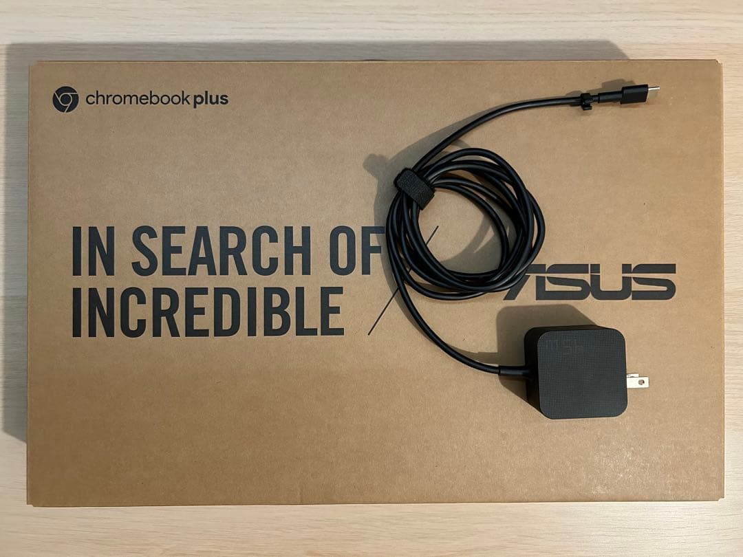 ASUS Chromebook Plus CX34 パールホワイト