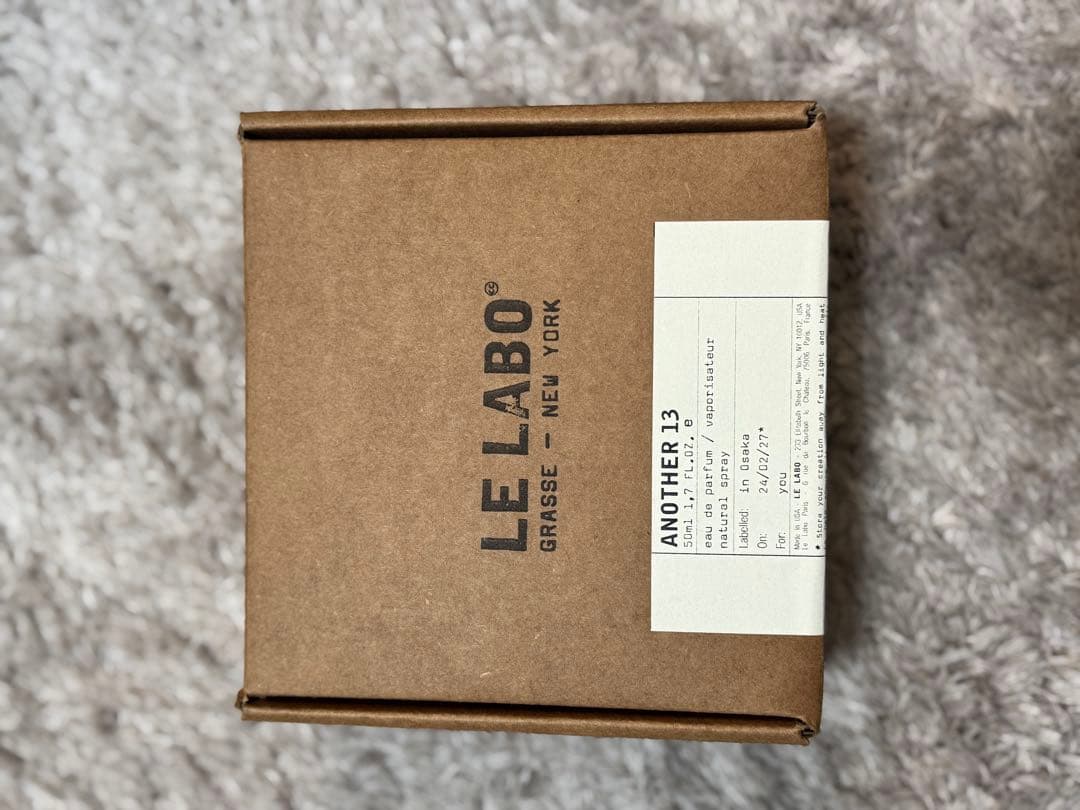 LE LABO ANOTHER 13 50ml オードパルファム 残量…半分