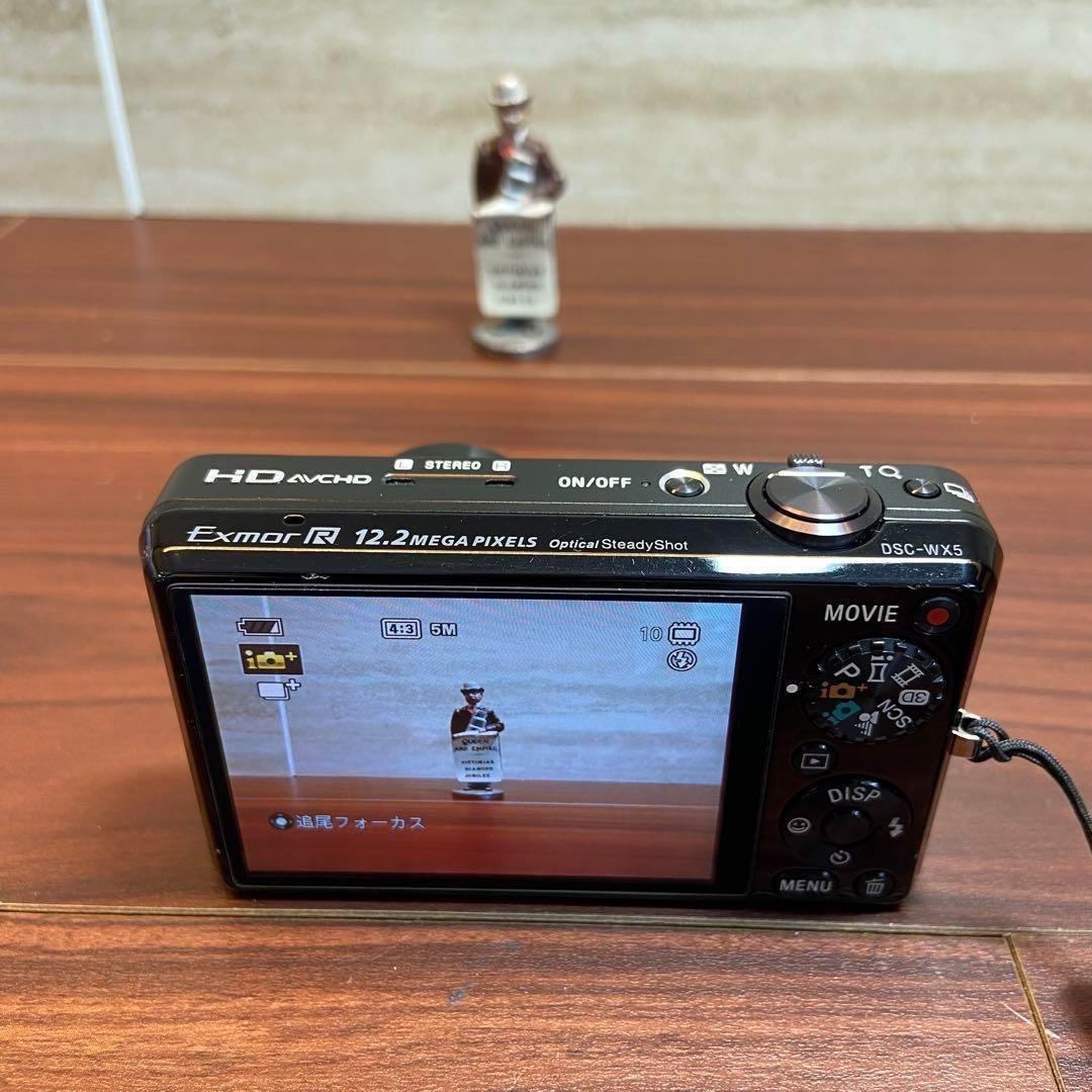 SONY Cyber−Shot DSC-WX5 デジカメ ほぼ新品 3791