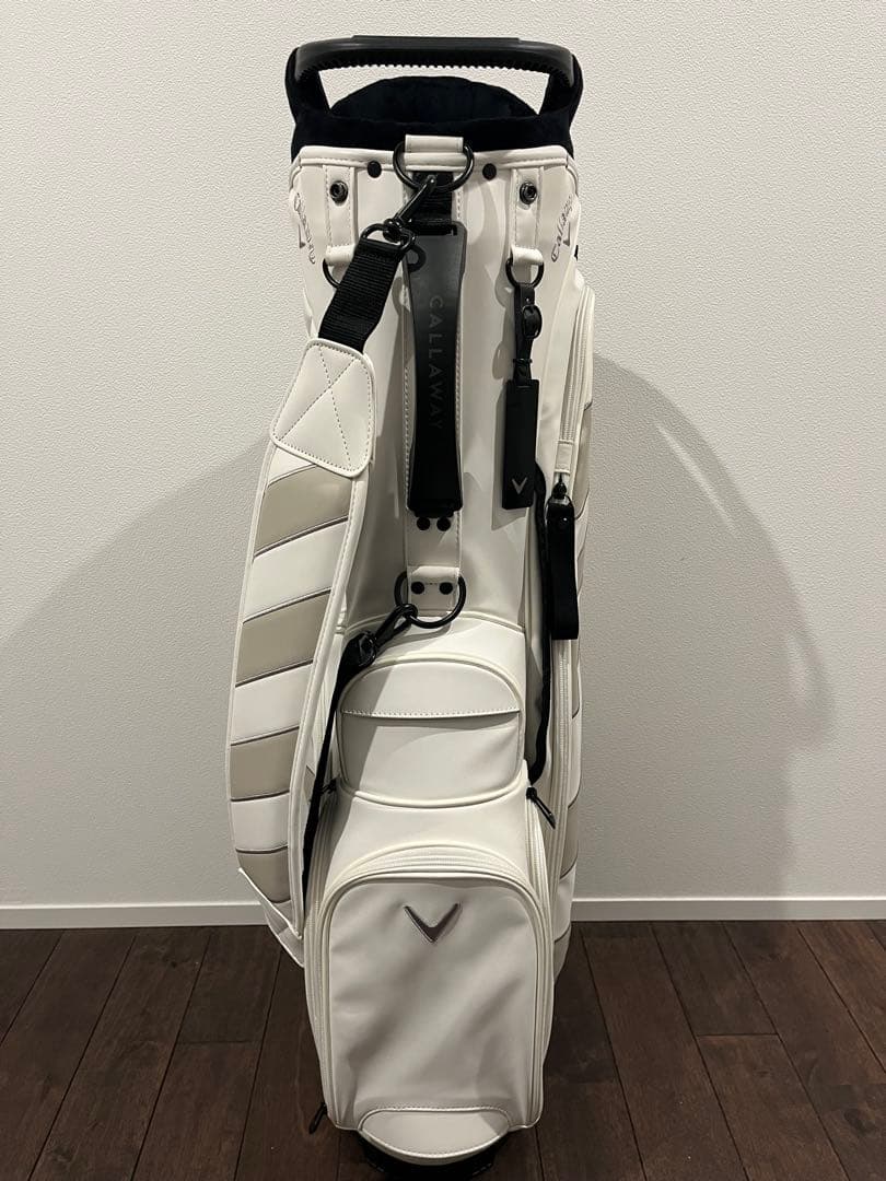 Callaway ホワイトキャディバッグ ストライプデザイン　専用