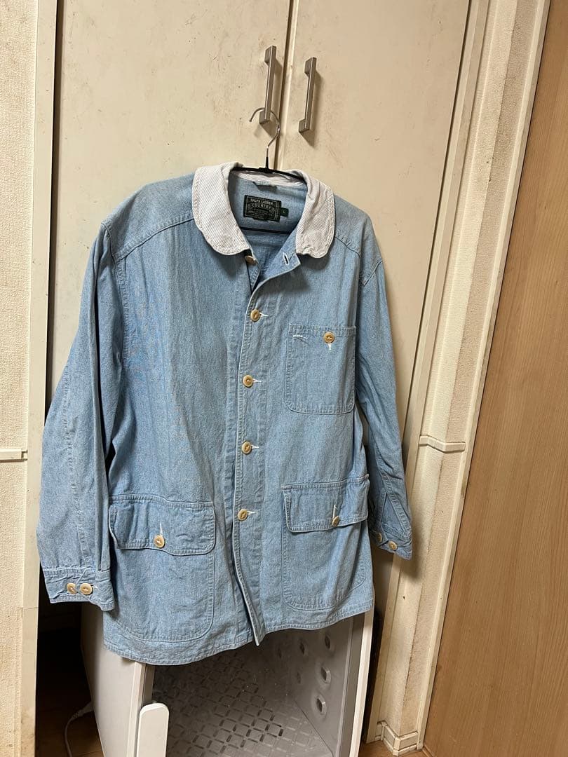 polo country ポロカントリー シャンブレー カバーオール ジャケット
