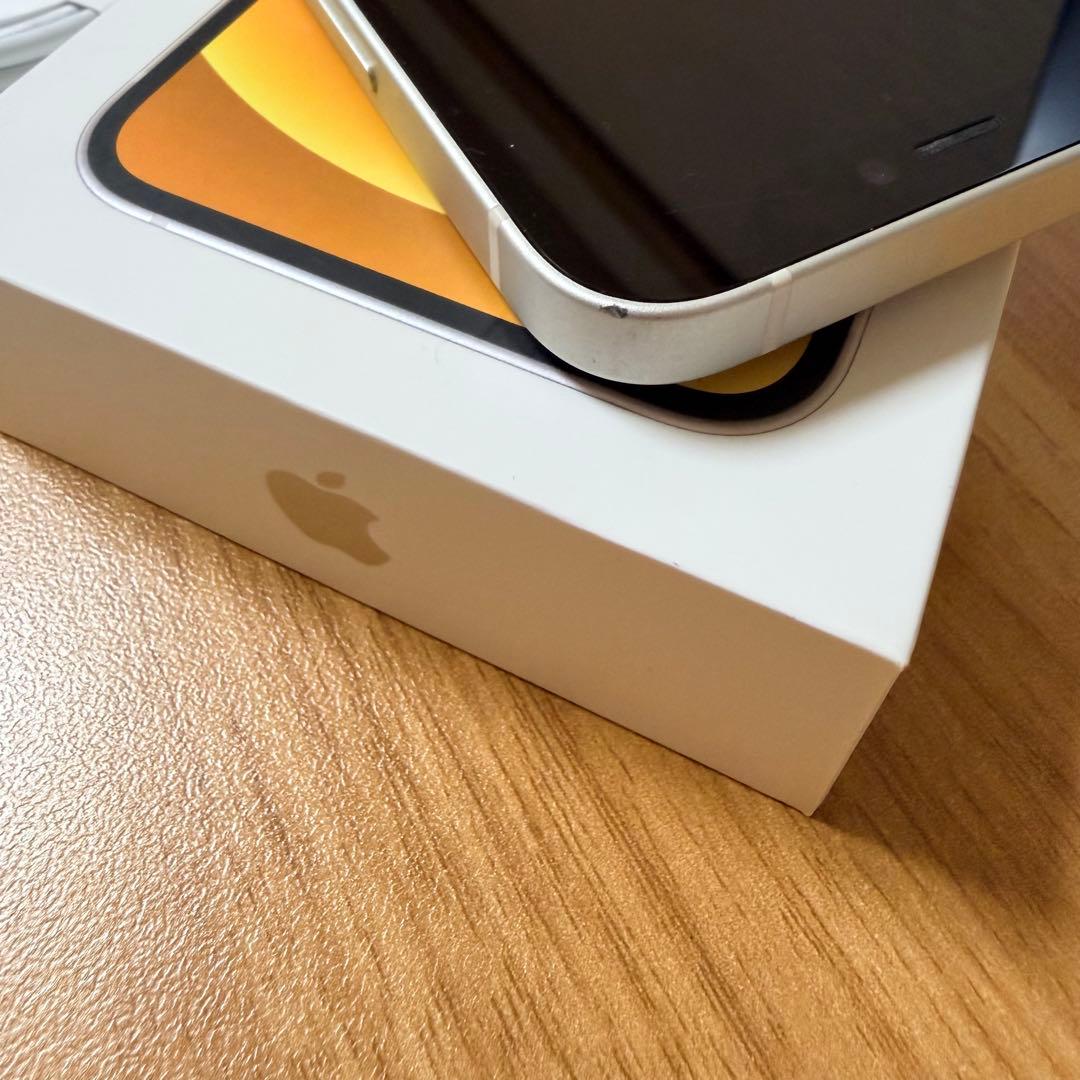 Apple iPhone 12mini 128GB ホワイト 充電ケーブル箱付き