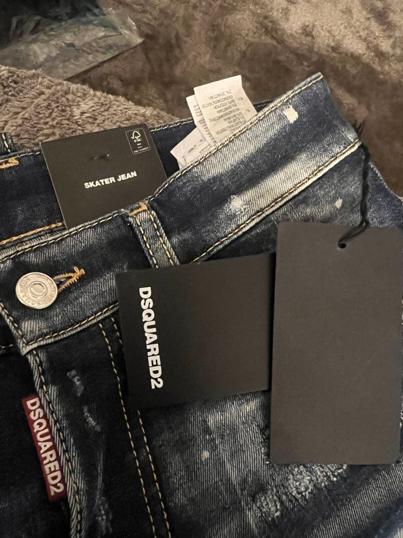 ディースクエアード　ペイントデニム　12Y