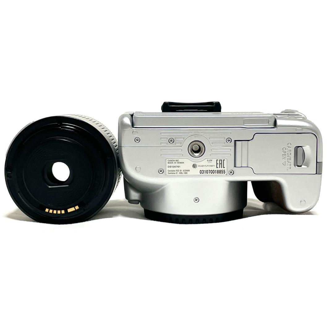 瞳AF✨ Canon EOSKiss X10 シルバー 標準レンズセット 軽量