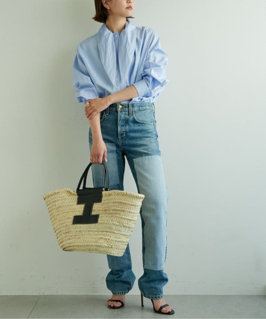 イアクッチ　かごバッグ　大きめサイズ　リビエラ