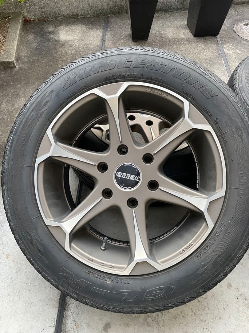 エセックス 17インチホイールタイヤセット