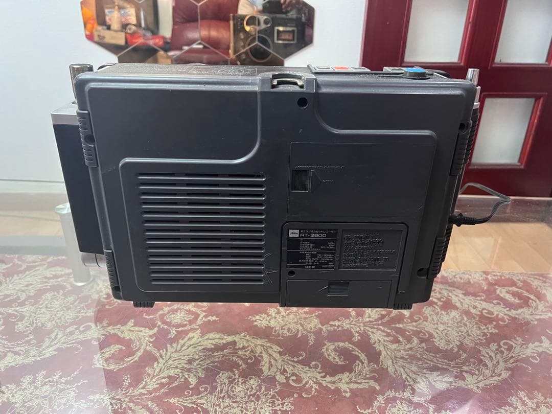 希少東芝 RT-2800 ACTASラジカセ パラボラ中古動作品メンテナンス済み