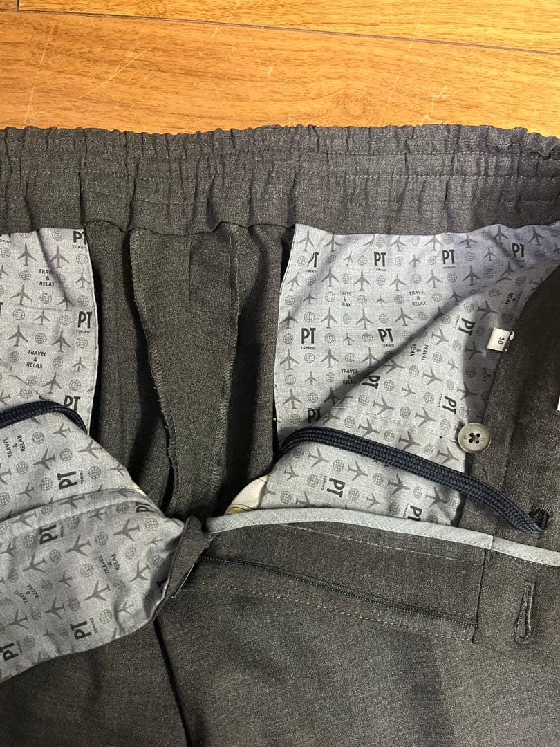 PT TORINO TRAVELER シャーリングパンツ　SLIM FIT 50