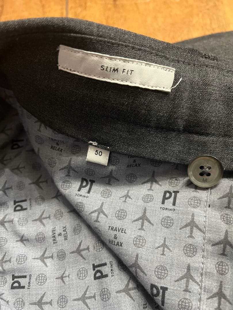PT TORINO TRAVELER シャーリングパンツ　SLIM FIT 50