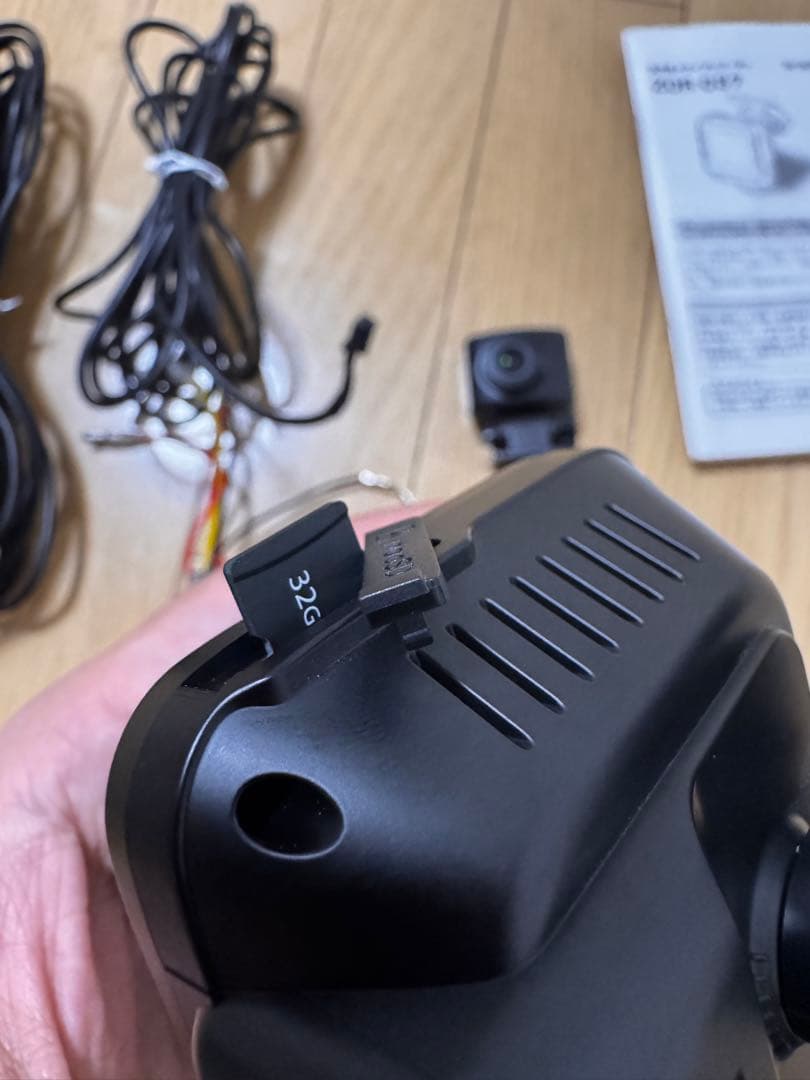 COMTEC 前方360°＋リアカメラ　ドライブレコーダー ZDR-037