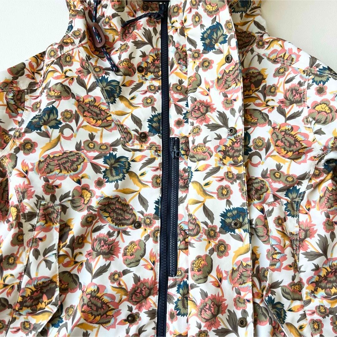 4920専用商品【美品】バートン　ジャケット 花柄 ファー付き 中綿入り　ピンク