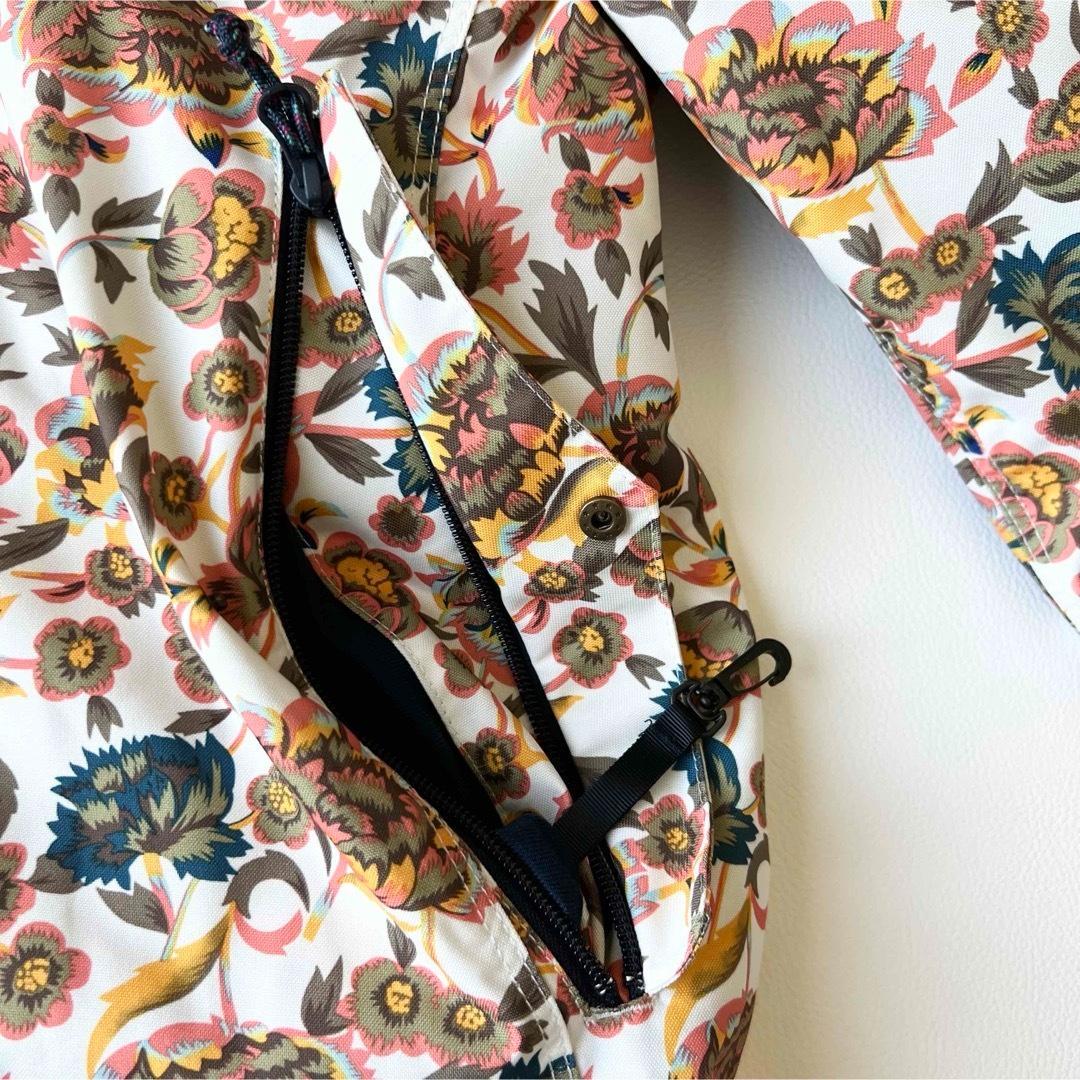 4920専用商品【美品】バートン　ジャケット 花柄 ファー付き 中綿入り　ピンク