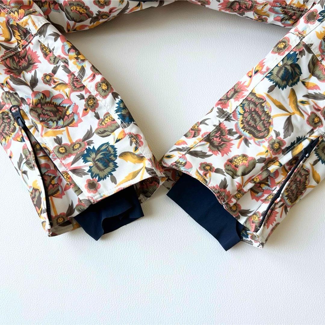 4920専用商品【美品】バートン　ジャケット 花柄 ファー付き 中綿入り　ピンク