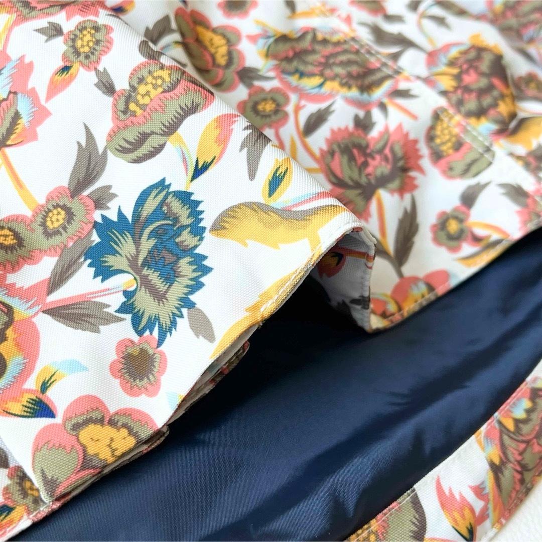 4920専用商品【美品】バートン　ジャケット 花柄 ファー付き 中綿入り　ピンク