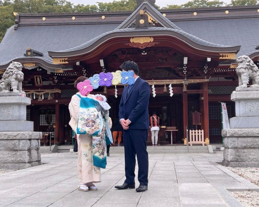 mh⭐︎お宮参り 産着 のしめ 男児